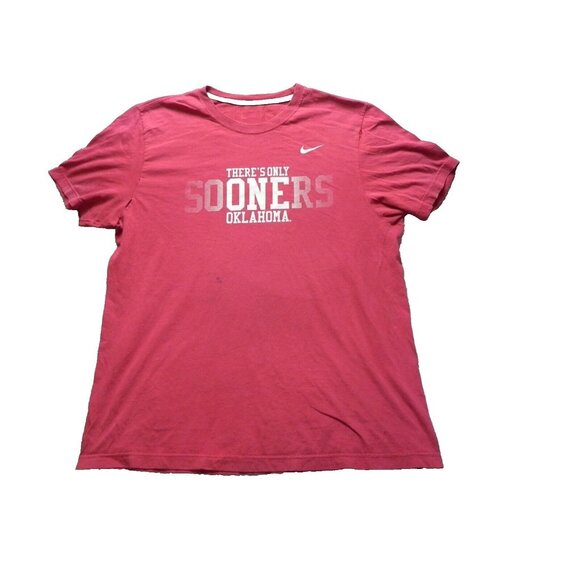 Oklahoma Sooners Shirt‎ Adult Extra Large Nike NCAA Pride Passion Champions Mens - Picture 1 of 13